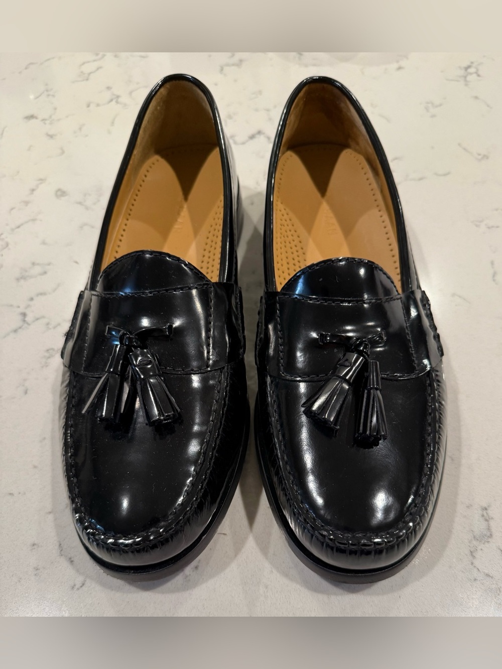 Cole Haan Men’s Black Pinch Tassel Loafer Size 11D EUC